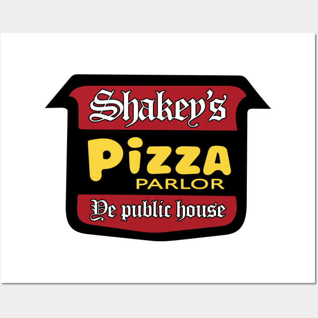 Shakey's Pizza Parlor Wall Art by Doc Multiverse Designs